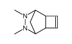 3,4-Diazatricyclo(4.2.1.02,5)non-7-ene,3,4-dimethyl-,(1alpha,2beta,5beta,6alpha) Structure