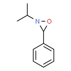 Oxaziridine, 2-(1-methylethyl)-3-phenyl-, (2S-trans)- (9CI) structure