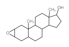 2β,3β-epoxy-5α-androstan-17β-ol结构式