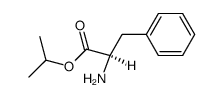 D-phenylalanine isopropylester结构式