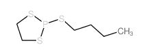 2-butylsulfanyl-1,3,2-dithiaphospholane结构式