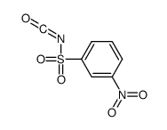 3-nitro-N-(oxomethylidene)benzenesulfonamide结构式