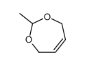 2-methyl-4,7-dihydro-1,3-dioxepine Structure