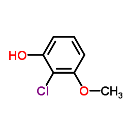 2-氯-3-甲氧基苯酚结构式