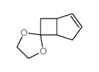 Spiro[bicyclo[3.2.0]hept-2-ene-6,2'-[1,3]dioxolane]结构式