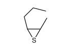 (2S,3R)-2-methyl-3-propylthiirane结构式