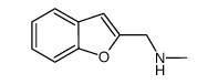 1-benzofuran-2-yl-N-methylmethanamine结构式