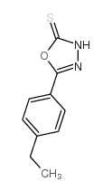 1,3,4-Oxadiazole-2(3H)-thione,5-(4-ethylphenyl)-(9CI) structure