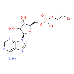 adenosine 5'-(2-bromoethyl)phosphate结构式
