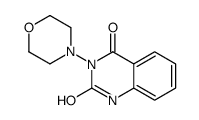 2,4(1H,3H)-Quinazolinedione, 3-(4-morpholinyl)-结构式