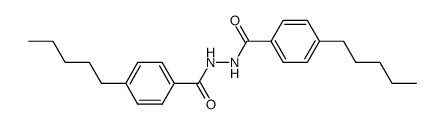 N,N'-Bis-[4-pentyl-benzoyl]-hydrazin结构式