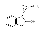 1-(2-methylaziridin-1-yl)-2,3-dihydro-1H-inden-2-ol结构式