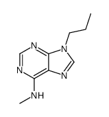 N-methyl-9-propylpurin-6-amine Structure