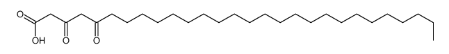 3,5-dioxooctacosanoic acid结构式