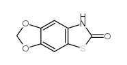 5,6-Methylendioxy-2(3H)-benzothiazolon [German]结构式