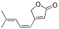 (Z)-4-(4-Methyl-1,3-pentadienyl)-2(5H)-furanone structure