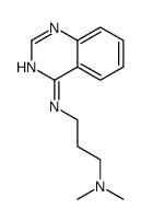 N',N'-dimethyl-N-quinazolin-4-ylpropane-1,3-diamine结构式