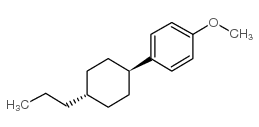 1-Methoxy-4-(trans-4-propylcyclohexyl)benzene structure