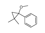 1-methoxy-1-phenyl-2,2-dimethylcyclopropane Structure