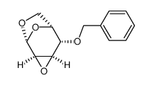 .beta.-D-Gulopyranose, 1,6:2,3-dianhydro-4-O-(phenylmethyl)-结构式