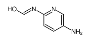 N-(5-aminopyridin-2-yl)formamide结构式