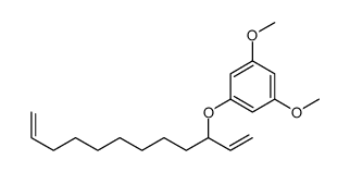 1-dodeca-1,11-dien-3-yloxy-3,5-dimethoxybenzene结构式