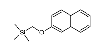 2-naphthyl (trimethylsilyl)methyl ether结构式