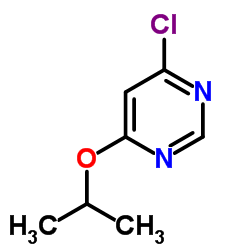 4-Chloro-6-isopropoxypyrimidine structure
