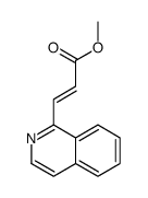 methyl 3-isoquinolin-1-ylprop-2-enoate结构式