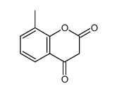 8-methyl-chroman-2,4-dione结构式