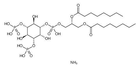 1,2-dioctanoyl-sn-glycero-3-phospho-(1'-Myo-inositol-3',5'-bisphosphate) (amMonium salt) picture