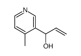 3-(3-hydroxy-3-propenyl)-4-methylpyridine Structure