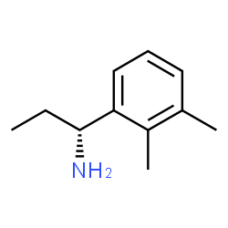 (1R)-1-(2,3-DIMETHYLPHENYL)PROPYLAMINE结构式