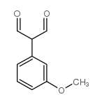 2-(3-Methoxyphenyl)malondialdehyde结构式
