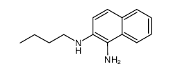 N2-butyl-naphthalene-1,2-diyldiamine结构式