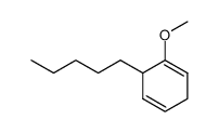 1-methoxy-6-pentylcyclohexa-1,4-diene Structure