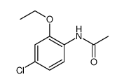 Acetamide, N-(4-chloro-2-ethoxyphenyl) Structure