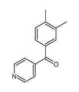 (3,4-dimethylphenyl)(pyridin-4-yl)methanone picture