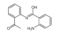 N-(2-acetylphenyl)-2-aminobenzamide结构式