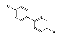 5-bromo-2-(4-chlorophenyl)pyridine Structure