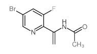 N-(1-(5-Bromo-3-fluoropyridin-2-yl)vinyl)acetamide Structure