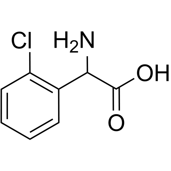 2-Chlorophenylglycine Structure