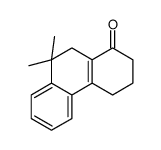 9,9-dimethyl-2,3,4,10-tetrahydrophenanthren-1-one Structure