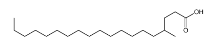 4-methylnonadecanoic acid Structure