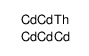 cadmium,thorium Structure