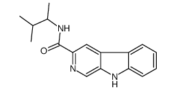 N-(3-methylbutan-2-yl)-9H-pyrido[3,4-b]indole-3-carboxamide Structure