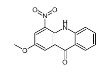 2-methoxy-4-nitro-10H-acridin-9-one Structure