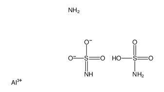 Sulfamic acid, aluminum salt, basic structure