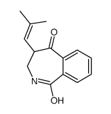 4-(2-methylprop-1-enyl)-3,4-dihydro-2H-2-benzazepine-1,5-dione结构式