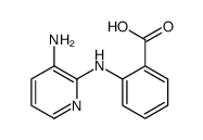 2-[(3-aminopyridin-2-yl)amino]benzoic acid Structure